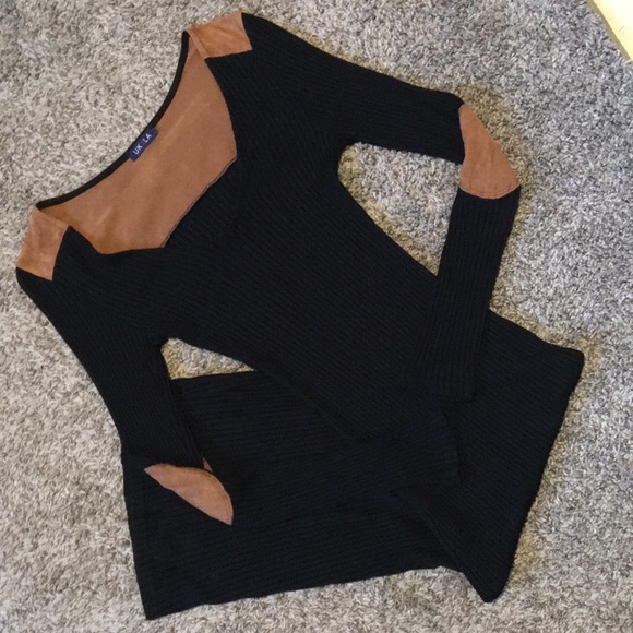 Dresses & Skirts - 🤎🖤Long sleeve ribbed dress🖤🤎